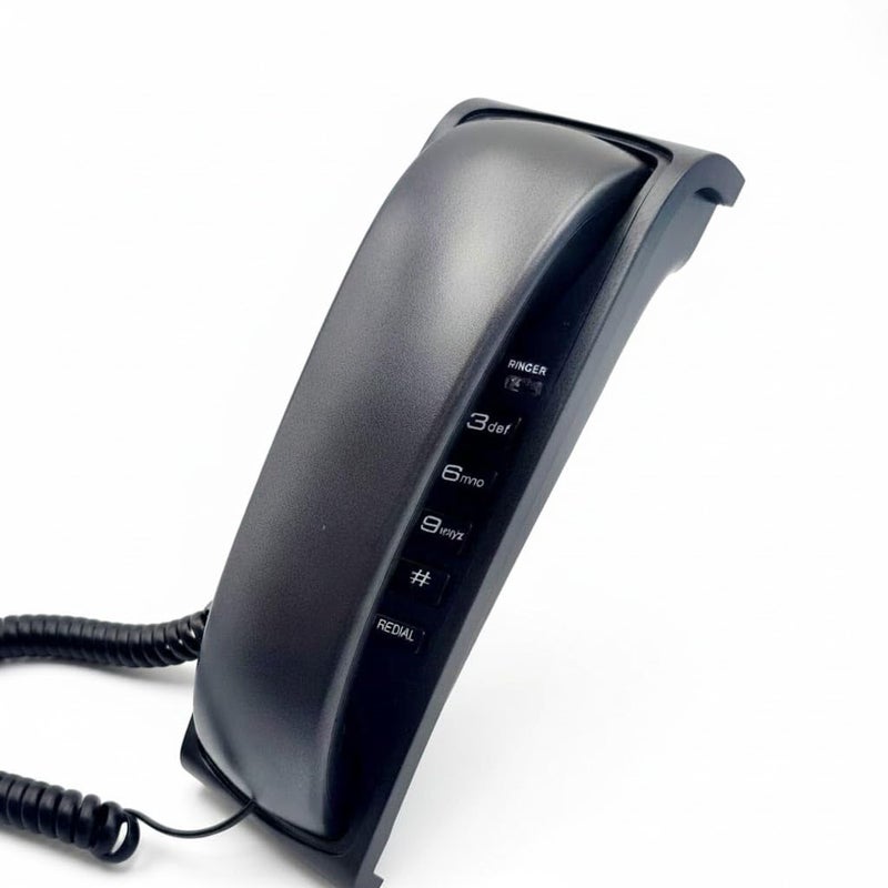 EL ADL TEC 97 BE Desktop Landline Phone, Compact Design, Large Buttons, High Definition Audio, Ideal for Home, Office, Clinics - Image 1