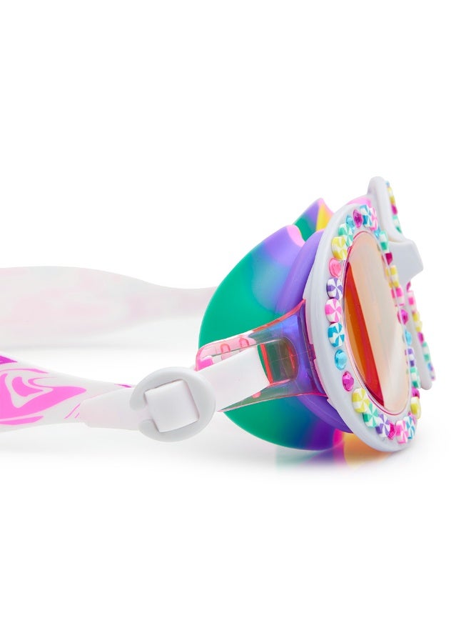 Bling2o Bright Strip Rainbow Girls Kids Swim Goggles - Image 3