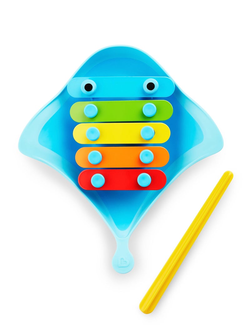 MunchkinÂ® Dingrayâ„¢ Xylophone Musical Baby and Toddler Bath Toy - Image 1