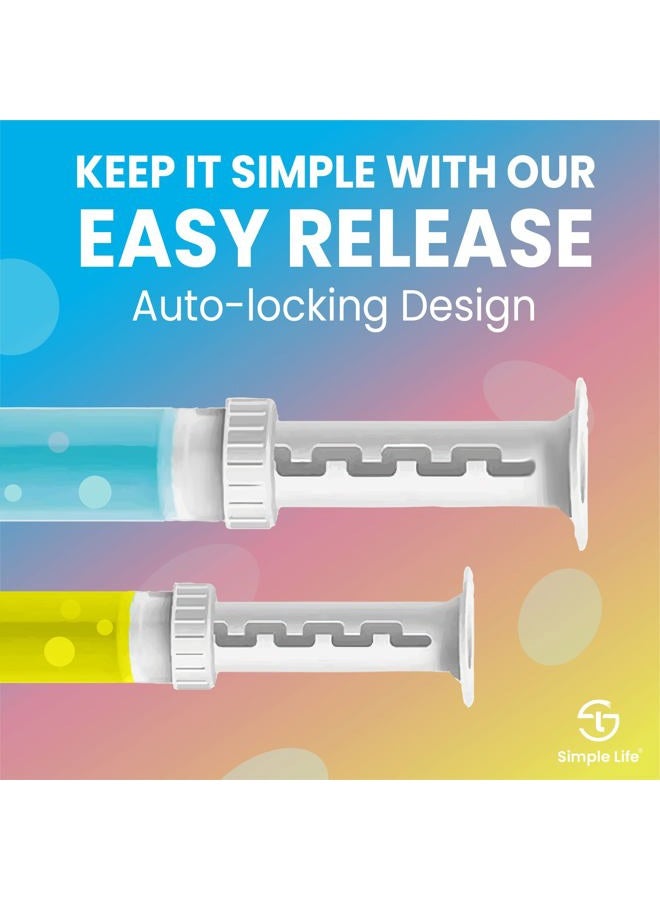 Simple Life Toilet Bowl Cleaner, Fresh Flower Gel Stamp, Stops Limescale and Stains with Air Freshening Fragrance, Deodorization Clean (32 Stamps, Assortment Pack) - Image 4