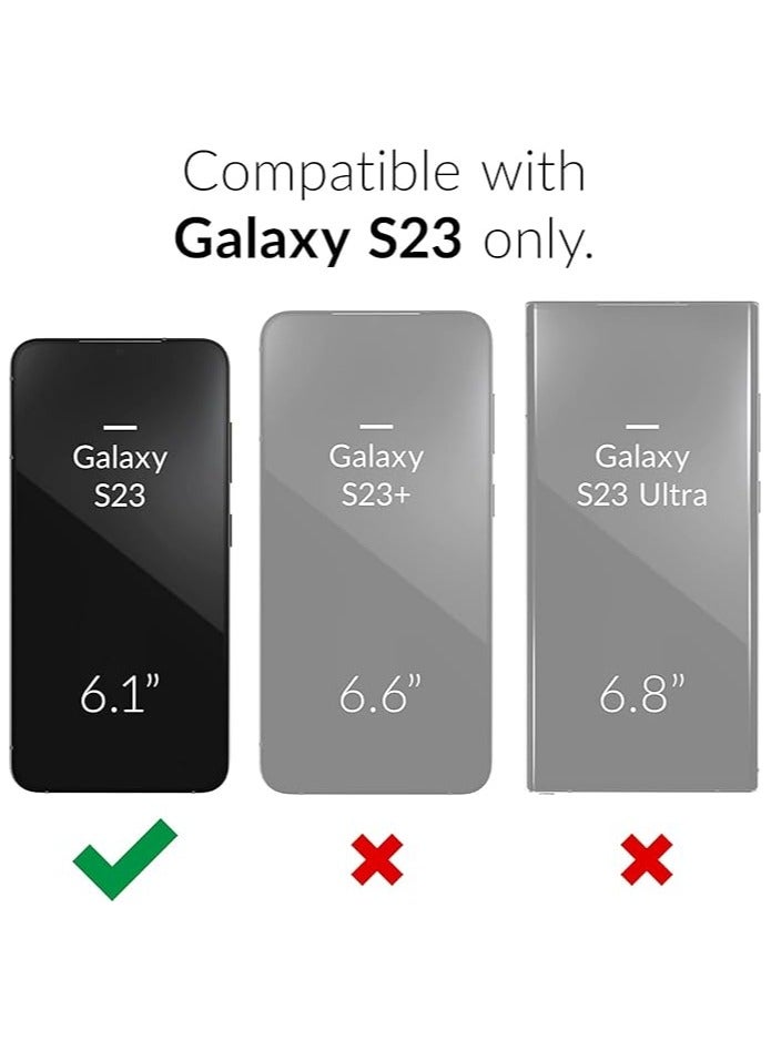 Samsung Galaxy S23  Case, Slim Liquid Silicone Skin Feeling, Shockproof Drop Proof Protective Cover, Anti Yellowing, Anti Scratch Case Cover for Samsung S23 , Black - Image 3