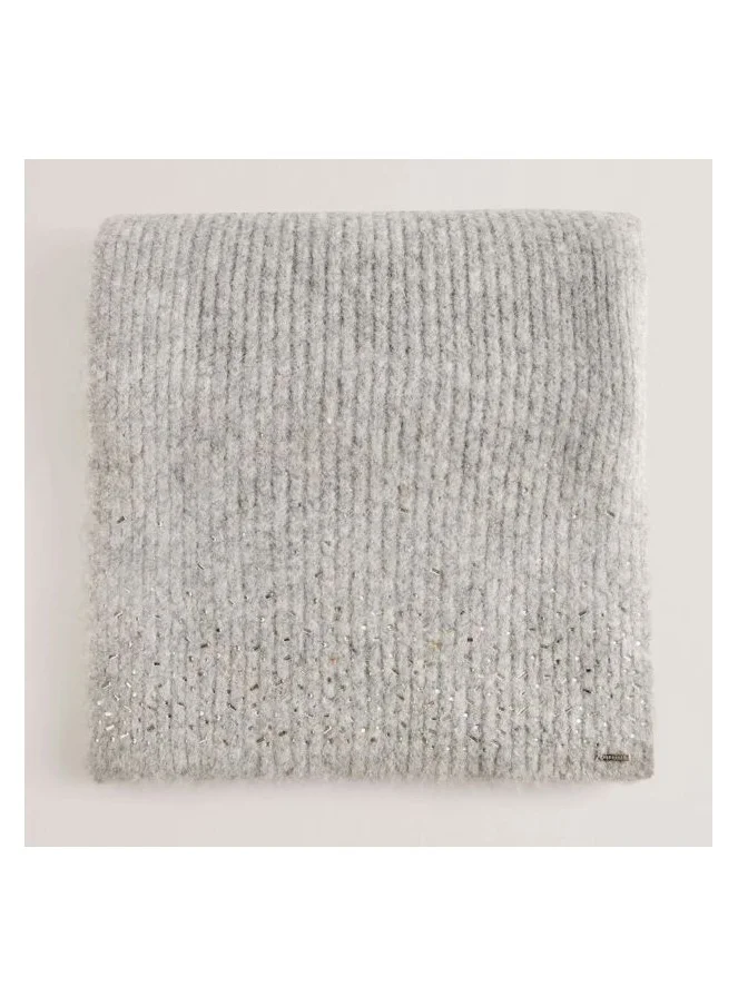 تيد بيكر Keriisa Rhinestone Detail Knitted Scarf