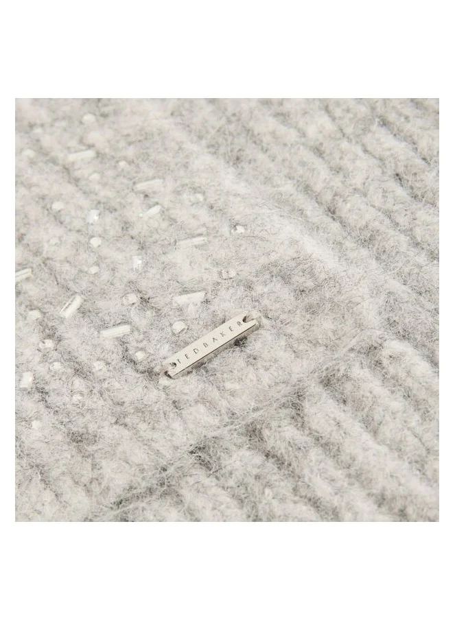 تيد بيكر Keriisa Rhinestone Detail Knitted Scarf