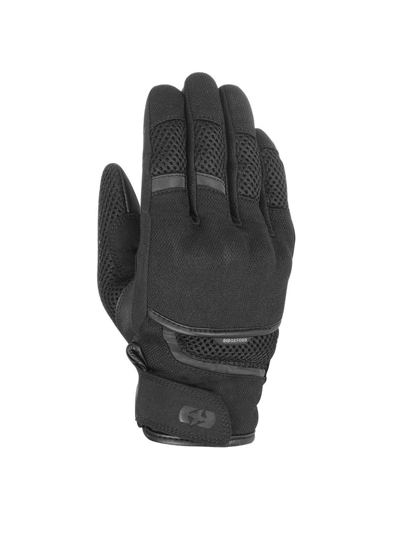 Oxford Oxford Brisbane Air Short Gloves Stealth Black-Medium  - Image 1