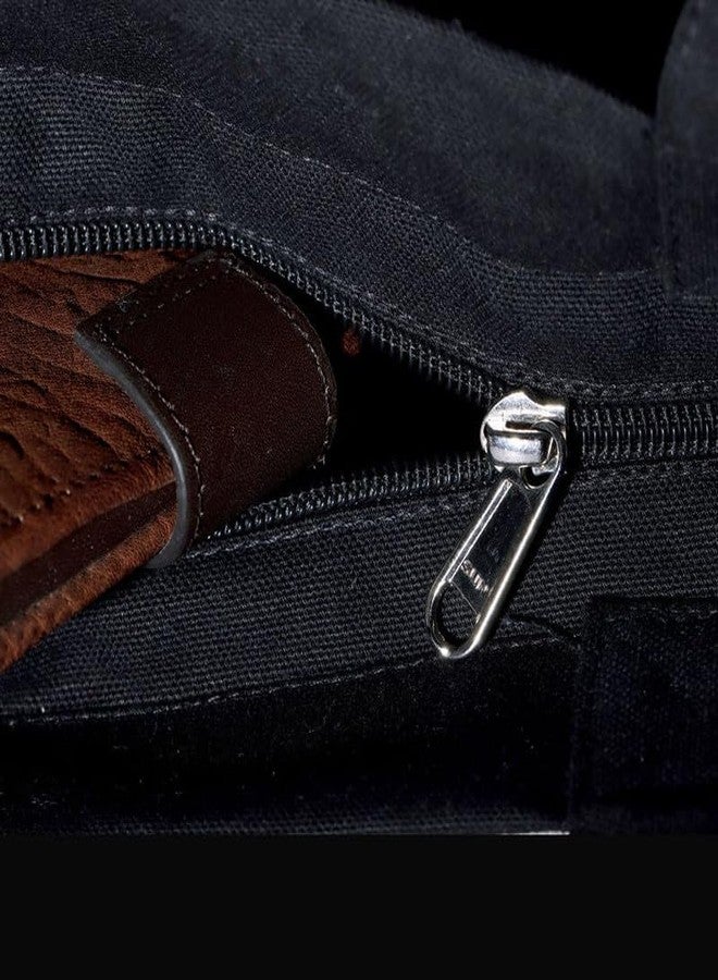 TrendoPrint Women's Girls Cross Body Sling Bag with Extra Front Pocket, College Bag for Girls, 100% Organic Cotton Tote Bag for Shopping, Travel & Beach (SB02), Multicolour - Image 5