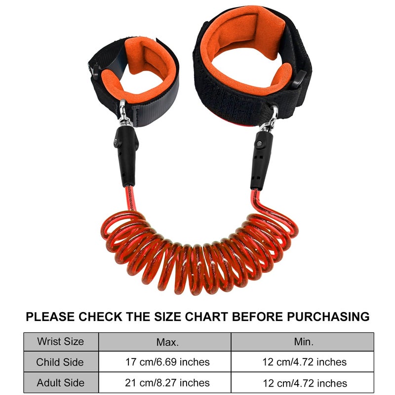 Blisstime Anti Lost Wrist Link Safety Wrist Link for Toddlers, Babies & Kids - Image 2