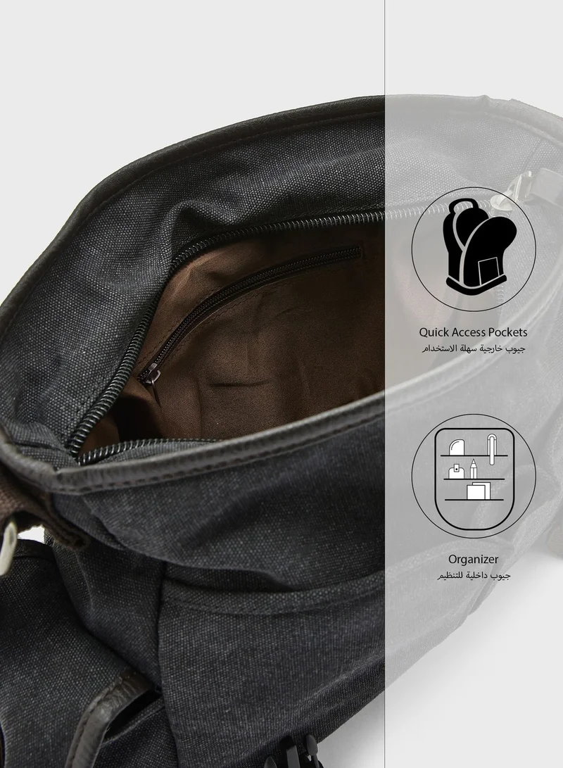 Robert Wood Messenger Bag
