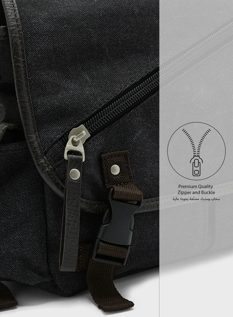 Robert Wood Messenger Bag