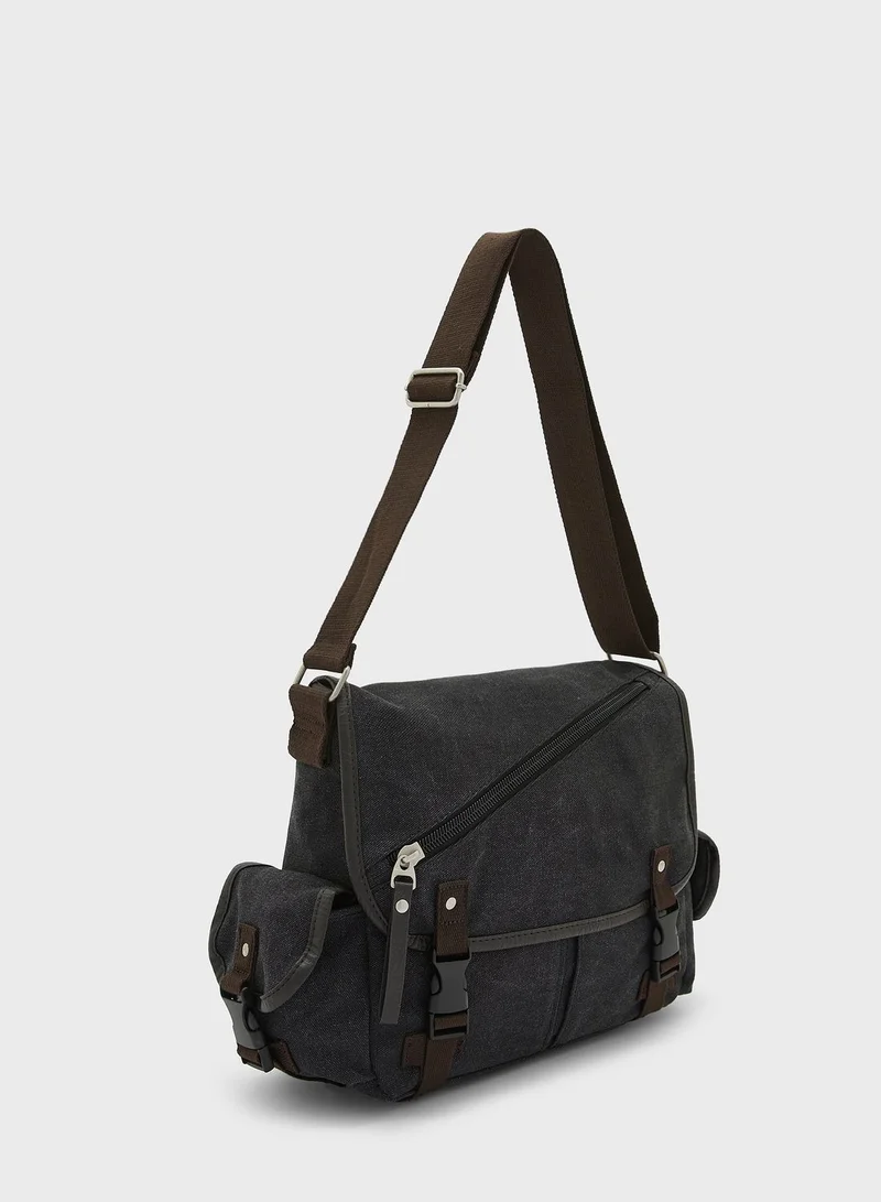 Robert Wood Messenger Bag
