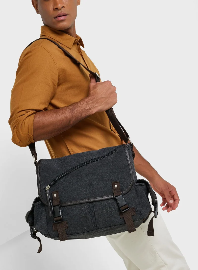 Robert Wood Messenger Bag
