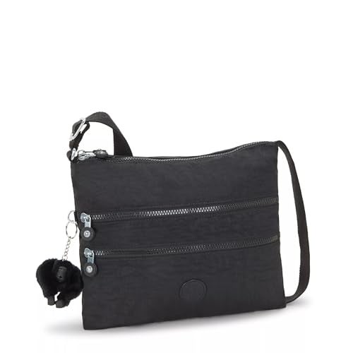 KIPLING KIPLING حقيبة كيبيلينغ النسائية ألوار، حقيبة مراسلة خفيفة للغاية ومتينة، حقيبة كتف عبر الجسم، أسود نوار، متوسطة الولايات المتحدة - Image 4