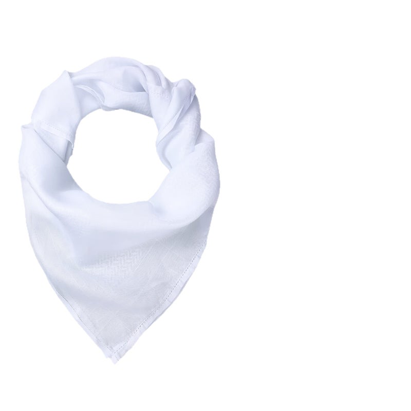 WU Jacquard Woven Headband & Scarf Set - Versatile Unisex Headwear for All Seasons - Image 5
