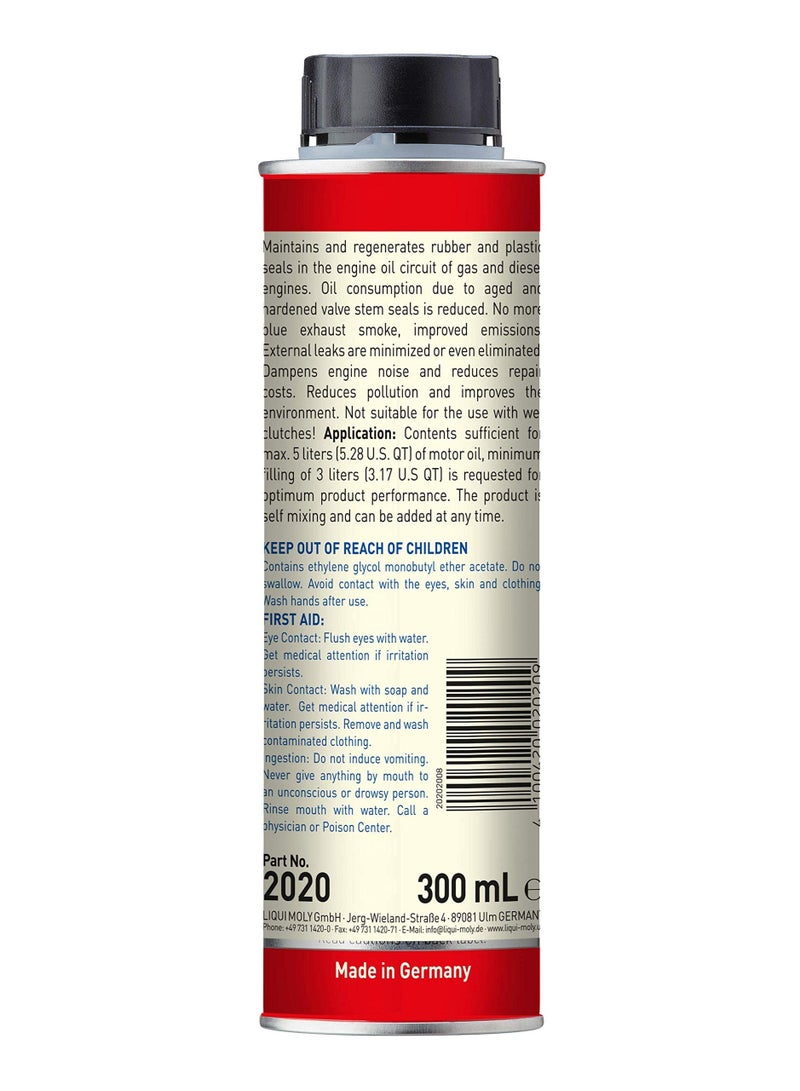 LIQUI MOLY Motor Oil Saver 300ml, Engine Oil Leak Stop Additive, Seal Conditioner, Reduces Oil Consumption, Stops Oil Leaks, Eliminates Blue Smoke, Engine Protection Treatment - Image 3