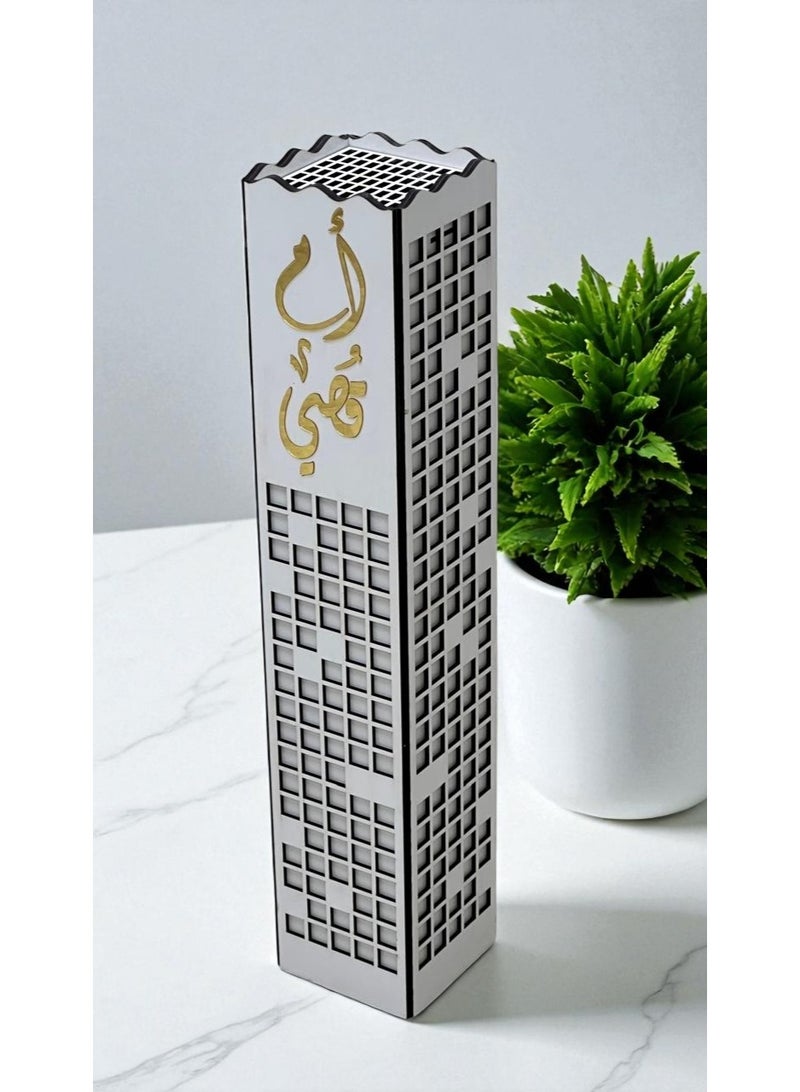 fan baytk Artistic Vertical Design Incense Burner (80 x 15 x 15 cm): A visual expression of luxury and spirit, ideal for entryway decorations, reception corners, and special occasion gifts  - Image 2