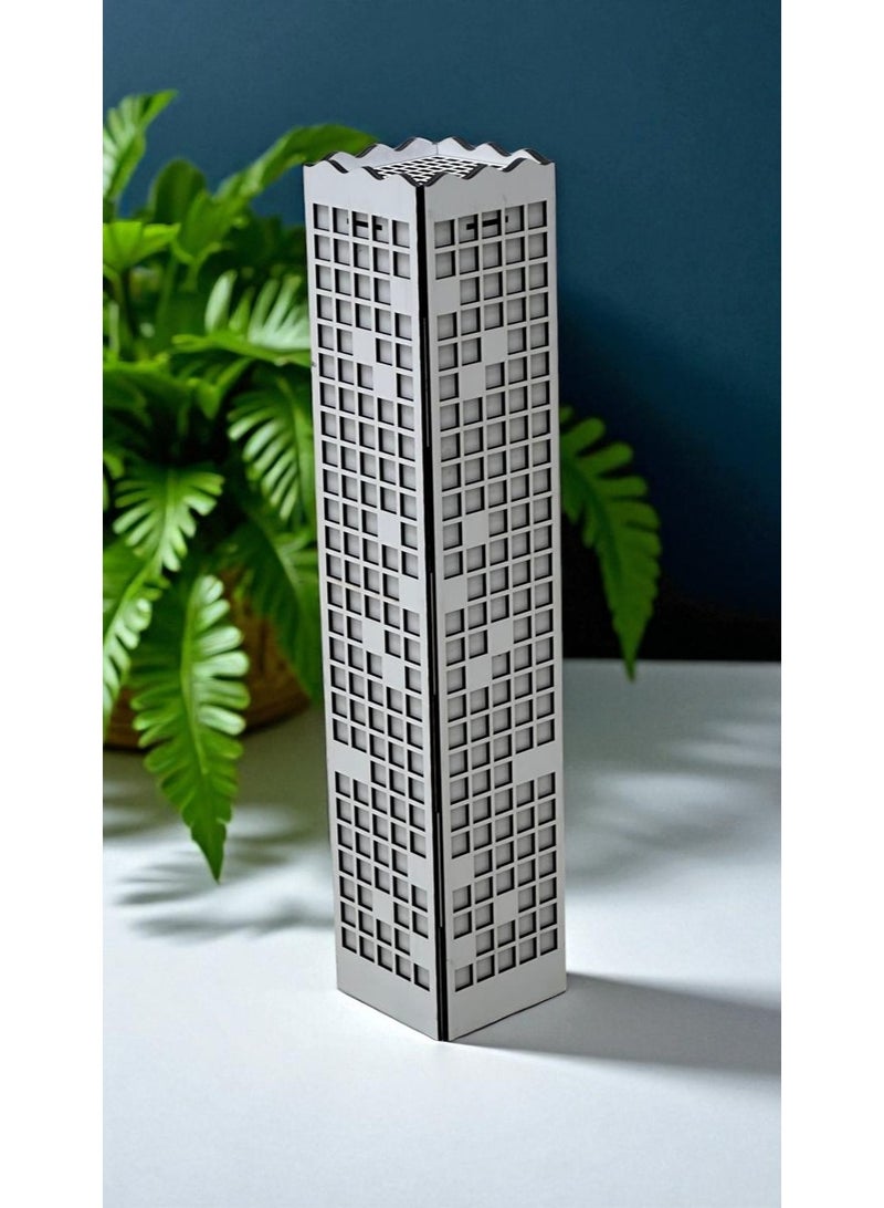 fan baytk Artistic Vertical Design Incense Burner (80 x 15 x 15 cm): A visual expression of luxury and spirit, ideal for entryway decorations, reception corners, and special occasion gifts  - Image 5