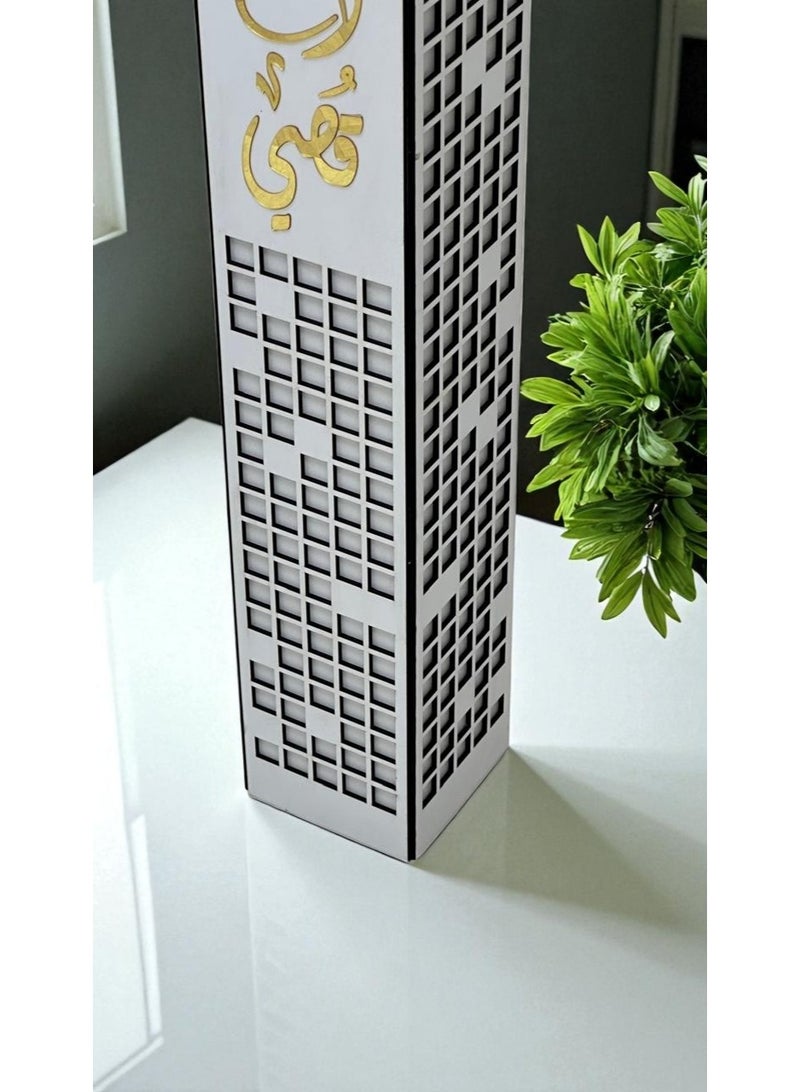 fan baytk Artistic Vertical Design Incense Burner (80 x 15 x 15 cm): A visual expression of luxury and spirit, ideal for entryway decorations, reception corners, and special occasion gifts  - Image 3