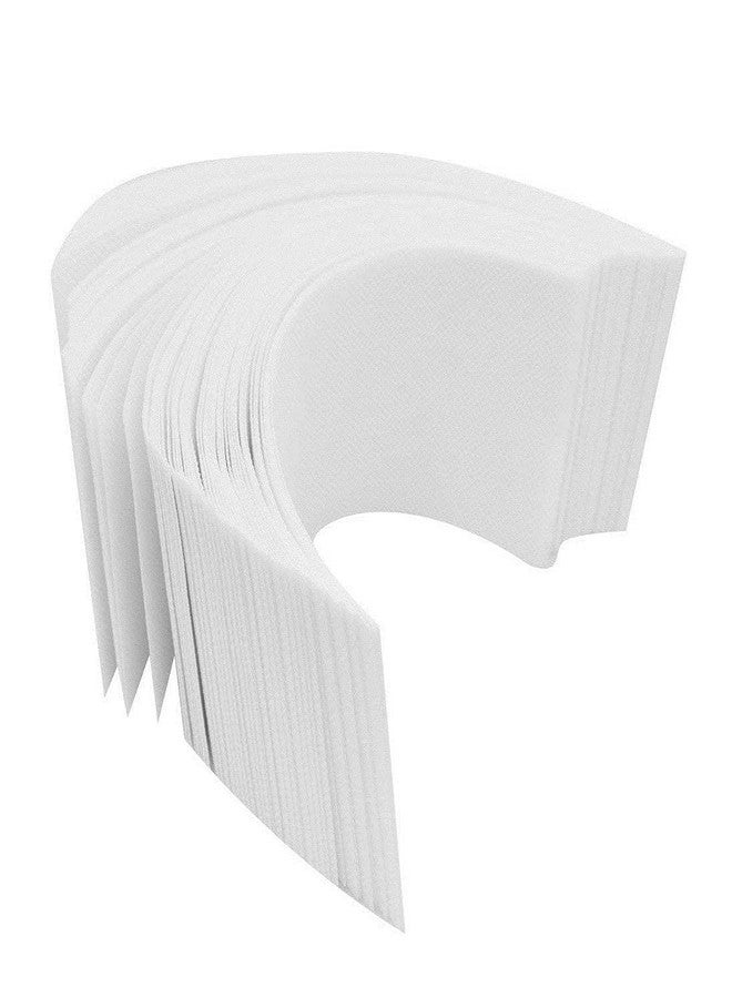 Boulevar Women Non-Woven Waxing Strips for Hair Removal are Plain Without Wax on it, use Your own Wax- 140 Pieces (White) - Image 1