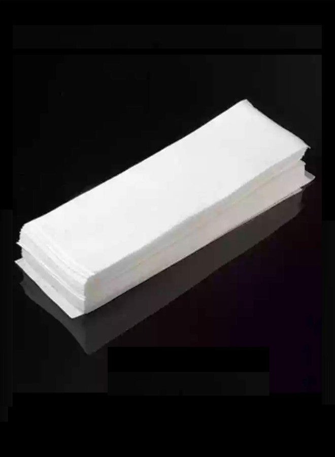 Boulevar Women Non-Woven Waxing Strips for Hair Removal are Plain Without Wax on it, use Your own Wax- 140 Pieces (White) - Image 4