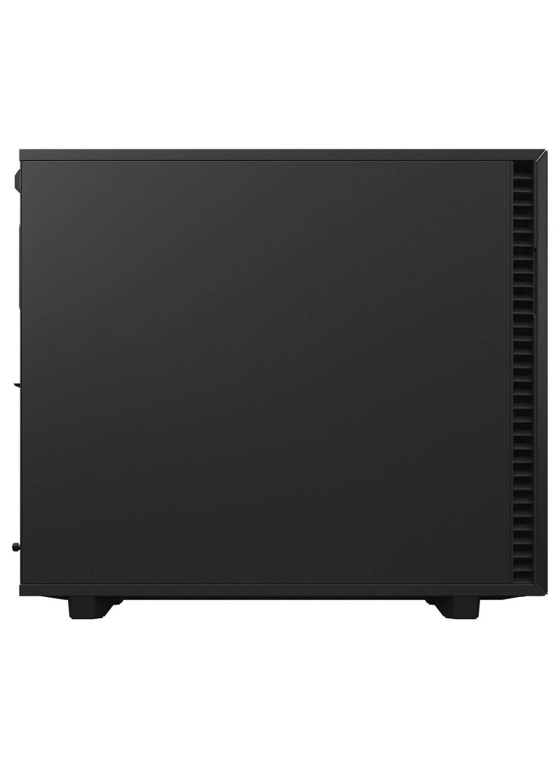 Fractal Design Define 7 XL Full Tower Case - Solid Steel Panel, Supports E-ATX/ATX/mATX/mITX/SSI-CEB/SSI-EEB, 18 HDD/SSD + 5 SSD Storage, 9+3 Expansion Slots, USB 3.2 Gen 2x2 Type-C, 11 Fan Mounts, Up to 480mm Front/Top Radiators, Dust Filters, Tempered Glass or Sound-Damped Steel Panels, 77.6L Volume, 250mm PSU Max Length, 530mm GPU Max Length, 185mm CPU Cooler Max Height, Black | FD-C-DEF7X-01  - Image 3