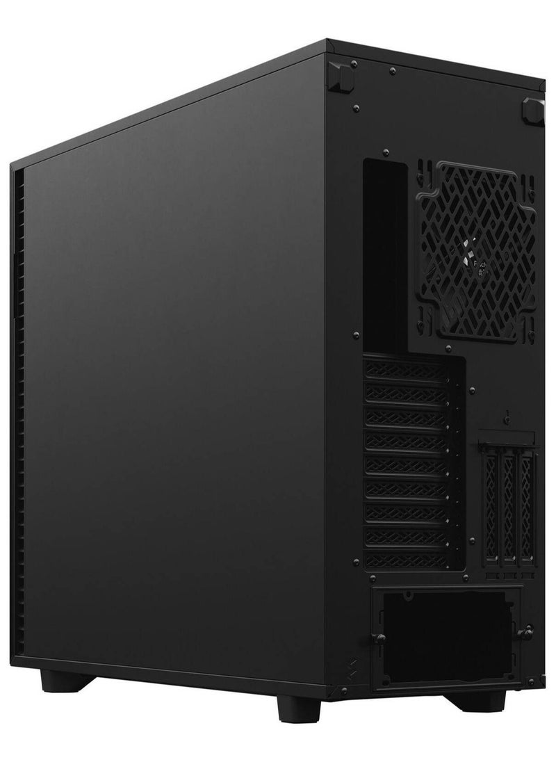 Fractal Design Define 7 XL Full Tower Case - Solid Steel Panel, Supports E-ATX/ATX/mATX/mITX/SSI-CEB/SSI-EEB, 18 HDD/SSD + 5 SSD Storage, 9+3 Expansion Slots, USB 3.2 Gen 2x2 Type-C, 11 Fan Mounts, Up to 480mm Front/Top Radiators, Dust Filters, Tempered Glass or Sound-Damped Steel Panels, 77.6L Volume, 250mm PSU Max Length, 530mm GPU Max Length, 185mm CPU Cooler Max Height, Black | FD-C-DEF7X-01  - Image 5