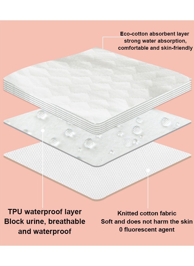 ZCM-HAPPY 5 Piece 6 Layers Breathable Cotton Absorbent Baby Potty Training Pants  - Image 5