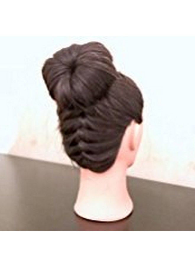 BELLRINO - 24" Cosmetology Mannequin Manikin Training Head With Human Hair Lindsey (Lindsey) (Lindsey) - Image 1