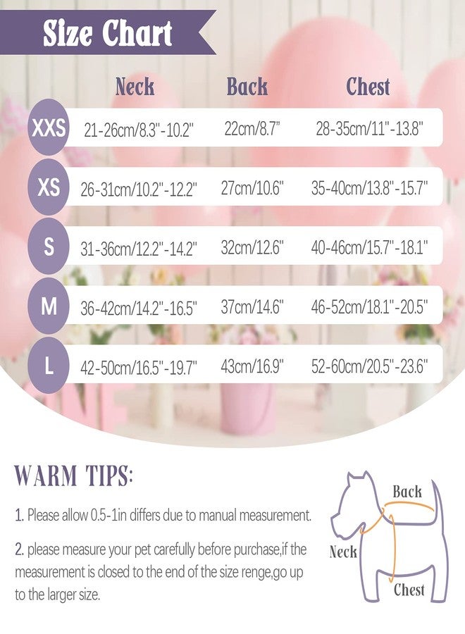 IDOMIK Dog Wedding Dress Puppy Bowknot Princess Skirt, Pet Bride Pure White Lace Tutu Formal Dress Flower Bubble Skirt Tulle Ruffle Sundress Vest Shirts, Birthday Party Costume for Small Dog Apparel L - Image 4