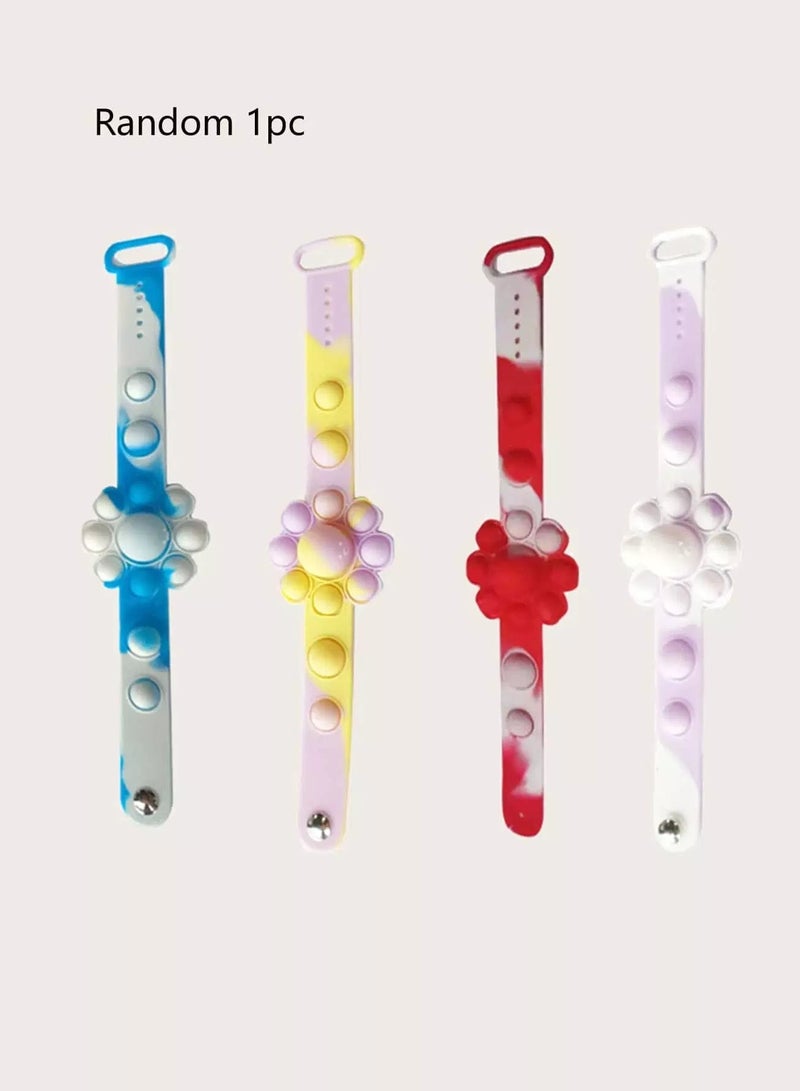 Generic 1pc Random Color Wristband Push Pop Bubble  - Image 2