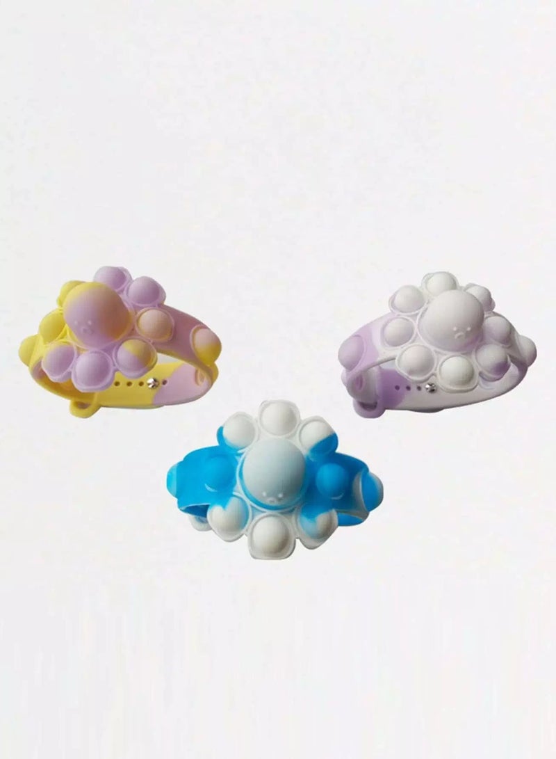 Generic 1pc Random Color Wristband Push Pop Bubble  - Image 3
