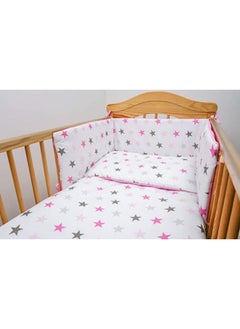 6 Piece Baby Children Bedding Set to Fit 120x60 or 140x70 cm Toddler Cot Bed - pzsku/Z04AEED035C53D8C7FEF5Z/45/_/1684751117/45f599ef-0ab6-43cb-8c13-573bcebe6dbc