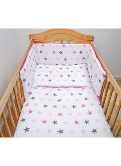 6 Piece Baby Children Bedding Set to Fit 120x60 or 140x70 cm Toddler Cot Bed - pzsku/Z04AEED035C53D8C7FEF5Z/45/_/1684751118/5ffb289c-e71f-4f95-8717-261597f02b97