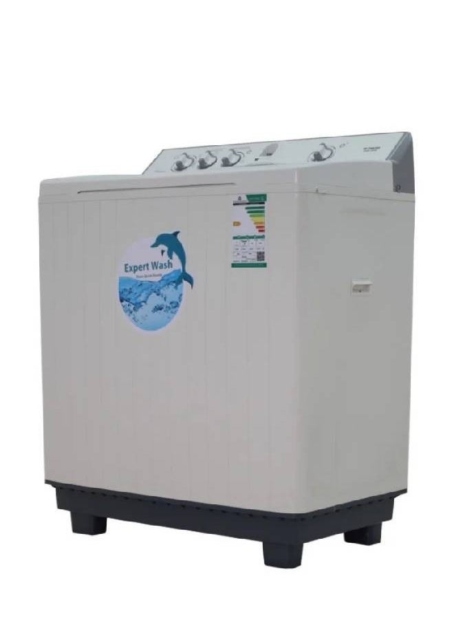 Fresh Twin Tub Washing Machine - Top Load - 12 kg - White - FWM-20000  - Image 3