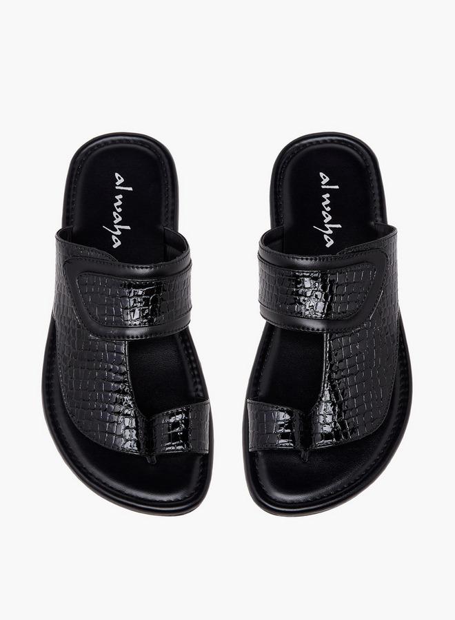 Al Waha Boys Toe Loop Arabic Sandals - Image 3
