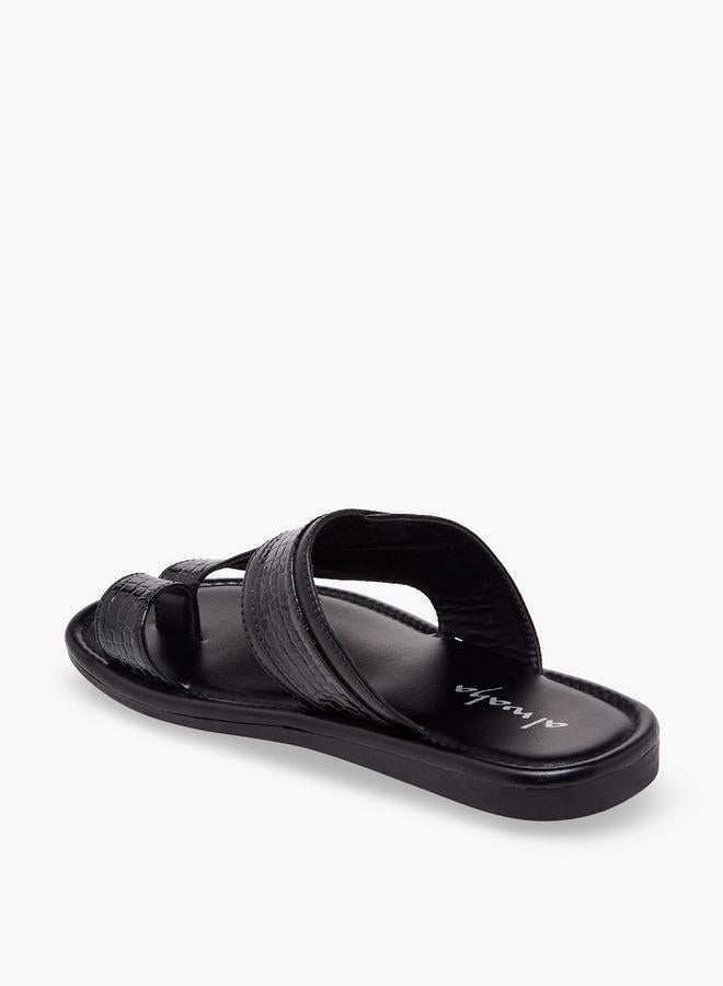 Al Waha Boys Toe Loop Arabic Sandals - Image 4