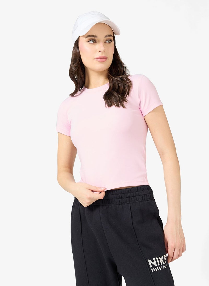 Nike Nsw Mid Cropped Glossy Jacket - Image 1