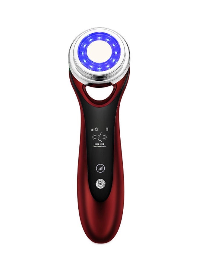 نيبمينينت Face EMS Beauty Instrument Lifting Heat Red Blue Light Import Cleaner Massager Deep Cleansing Home Skin Care Device - Image 1