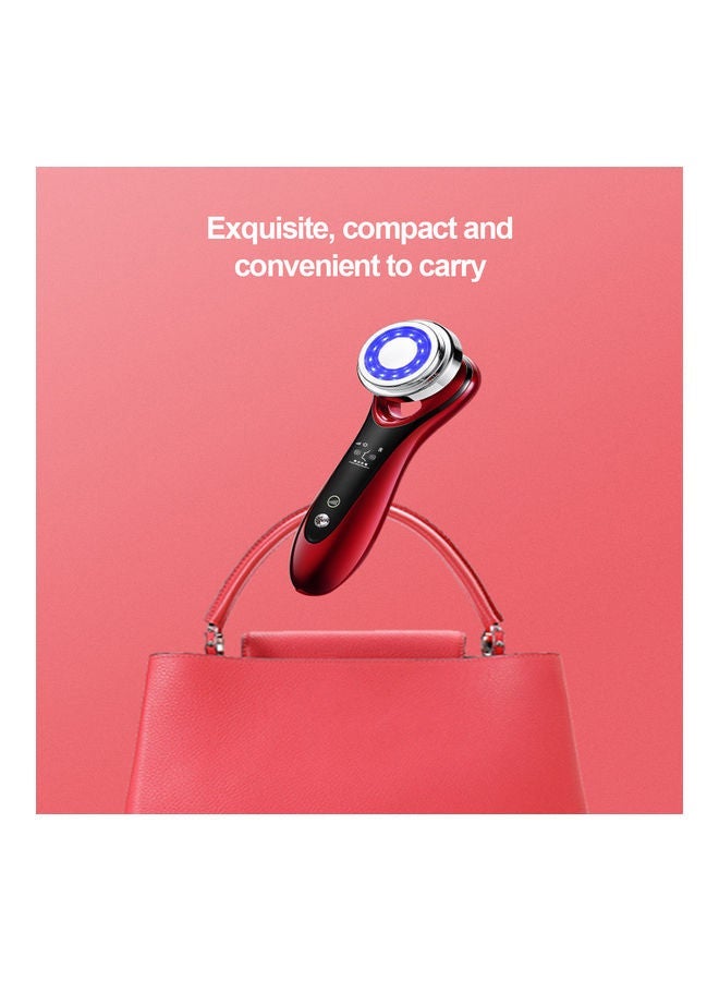 نيبمينينت Face EMS Beauty Instrument Lifting Heat Red Blue Light Import Cleaner Massager Deep Cleansing Home Skin Care Device - Image 4