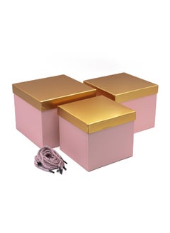 Flower Box 22x22xH18 – Elegant Square Gift Box for Creative Displays