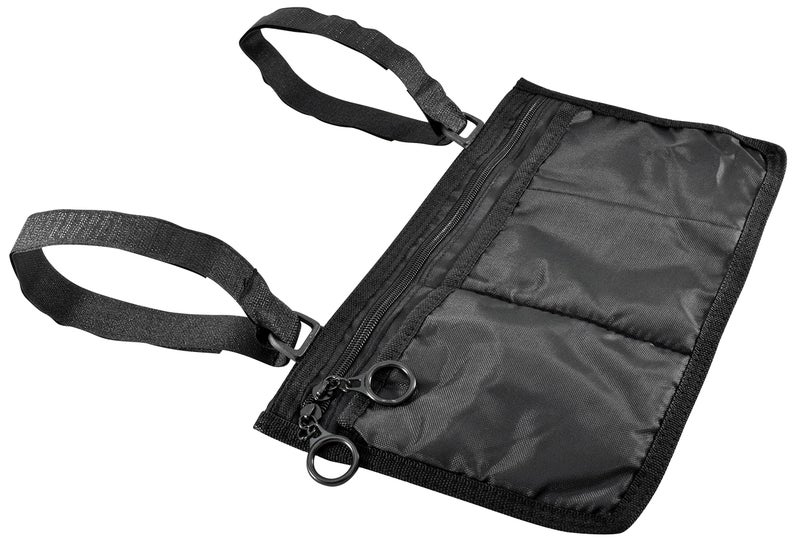 Secure Safety Solutions Secure WWP-1B Storage Bag for Wheelchair Walker Rollator, Black - Mobility Aid Storage Pouch Accessory for Elderly, Seniors, Handicap - Hands Free Arm Rest Tote Caddy - Image 1