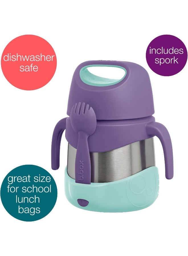 b.box Insulated Food Jar with Spork for Toddlers - Image 4