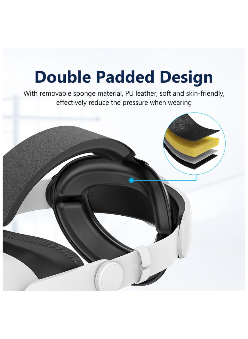 Head Strap for Meta Quest 3/Meta Quest 3S , Adjustable Durable Headband, Elite Replacement Strap for Meta Quest 3 , VR Accessories for Meta Quest 3S - Image 5