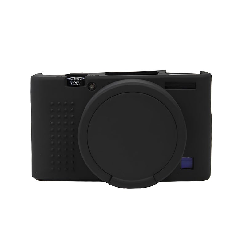 STSEETOP Silicone Case for Sony RX100 VII Camera, Soft Protective Cover with Anti-Slip Grip and Lens Protection for DSC-RX100 VII Digital Camera, Scratch Resistant (Black) - Image 2