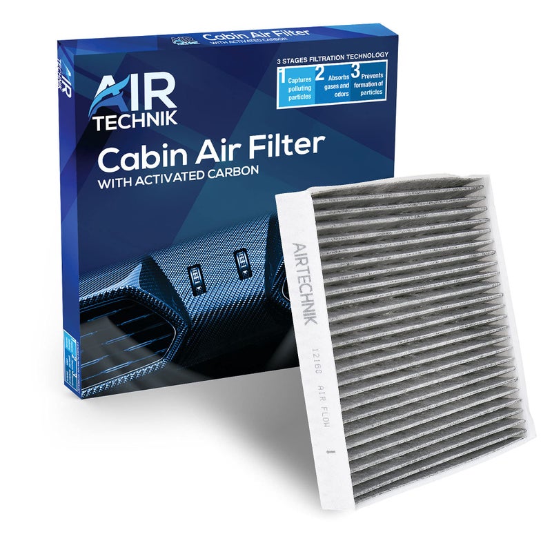 AirTechnik CF12160 Cabin Air Filter w/Activated Carbon | Fits Hyundai Kona 18-23, Kona N 22-23 Tuscon 16-21, Veloster 19-21, Venue 20-25, Kia Seltos 20-25, Soul 20-25, Sportage 17-22 - 97133-D3000 - Image 5