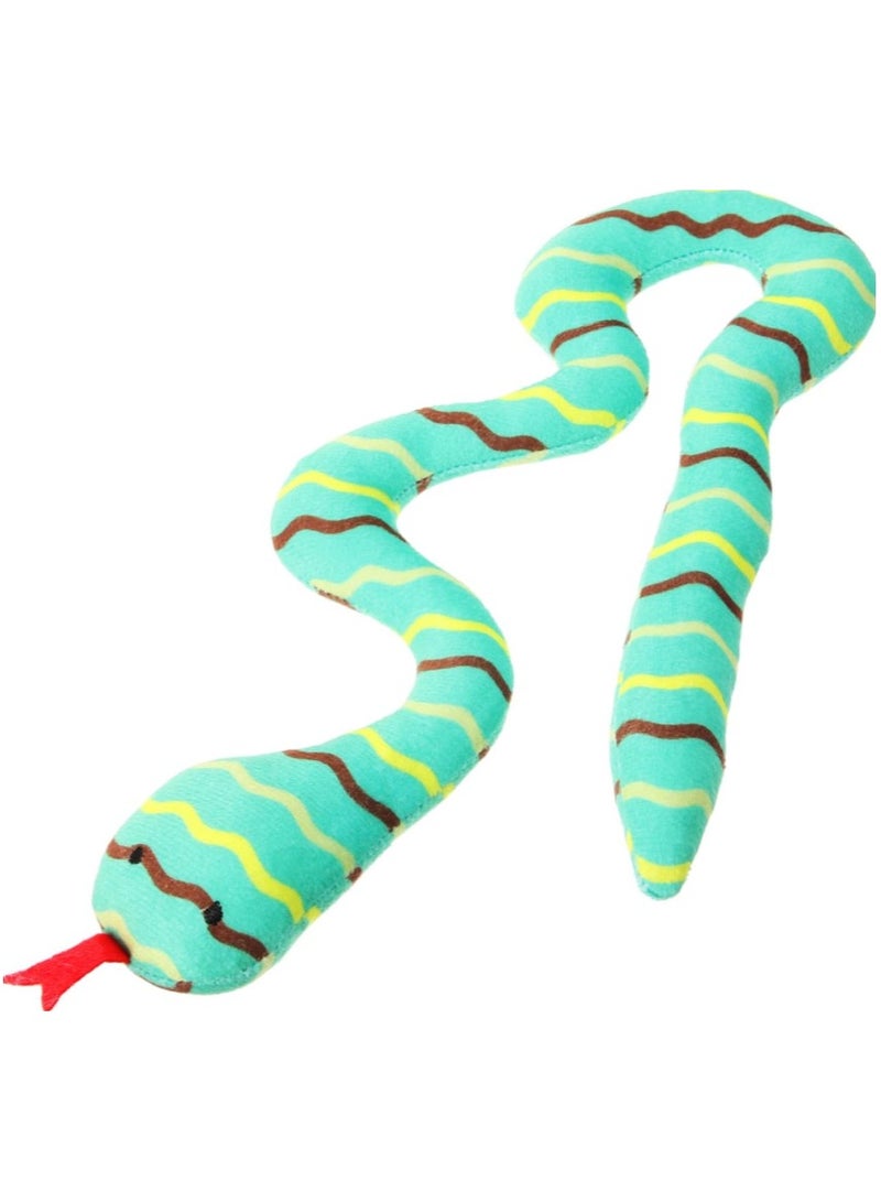 Catnip Toys for Cats, Interactive Plush Chew Toy, Soft and Durable Catnip Toy for Kittens, Soft Pet Toy (Snake) - Image 1