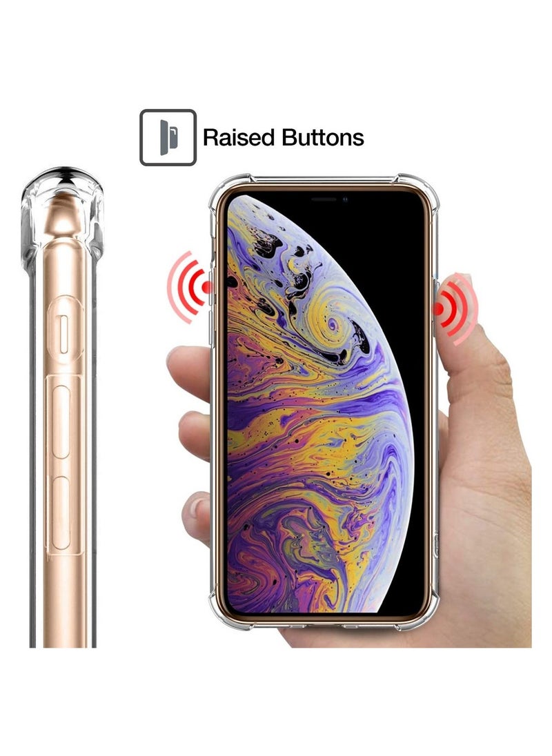 Bills - iPhone XS Max Case - Clear Soft Flexible TPU Anti-Shock Slim Transparent Back Cover with Reinforced Bumper Corners - Image 1