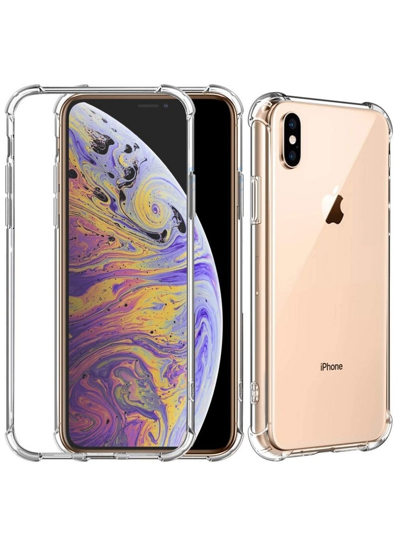 Bills - iPhone XS Max Case - Clear Soft Flexible TPU Anti-Shock Slim Transparent Back Cover with Reinforced Bumper Corners - Image 1