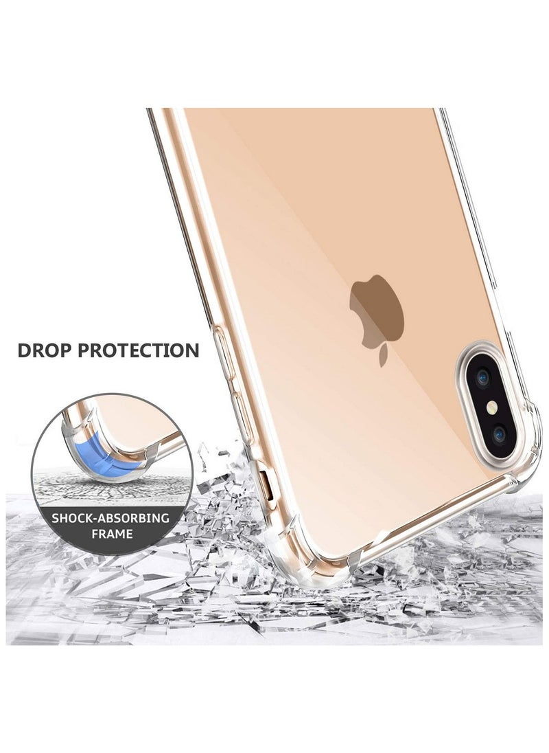 Bills - iPhone XS Max Case - Clear Soft Flexible TPU Anti-Shock Slim Transparent Back Cover with Reinforced Bumper Corners - Image 1