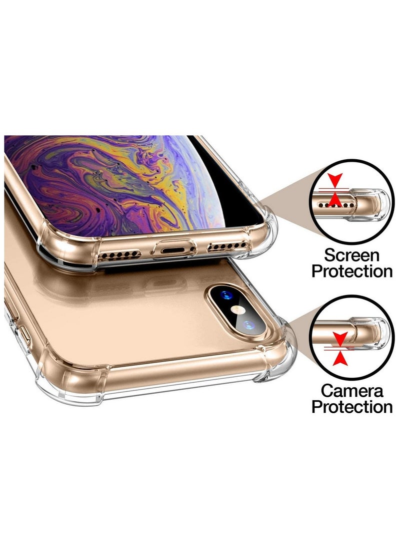 Bills - iPhone XS Max Case - Clear Soft Flexible TPU Anti-Shock Slim Transparent Back Cover with Reinforced Bumper Corners - Image 1
