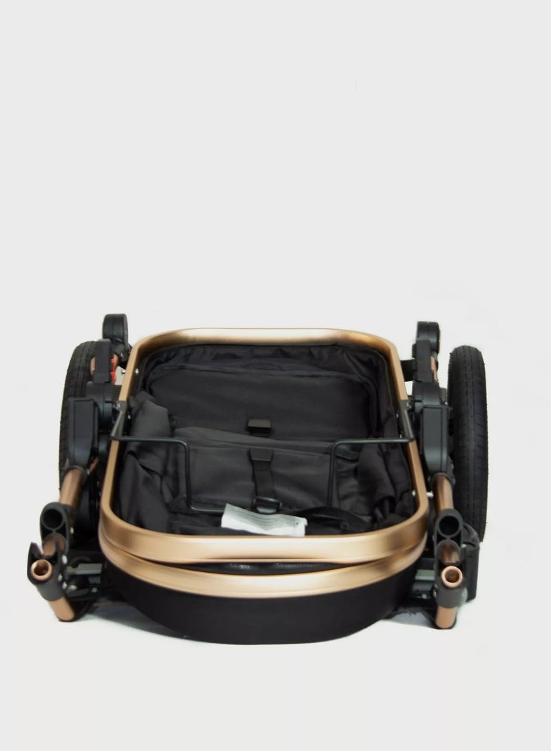 بيكابو نظام السفر لعربة الأطفال الفاخرة بيكابو 4 في 1 باللون الأسود - Image 4