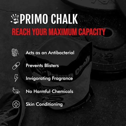 Primo Chalk 6oz. Resealable Bag: Loose Chalk for Weightlifting, Rock Climbing, & Gymnastics, Non-Toxic, Made in The USA, Chalk Ball Refill for Superior Grip - Image 4